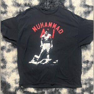 Muhammad Ali Black Graphic T-Shirt